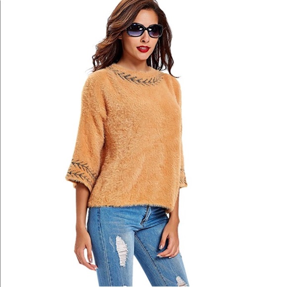Beautiful women casual long sleeve knit sweater - Picture 5 of 7